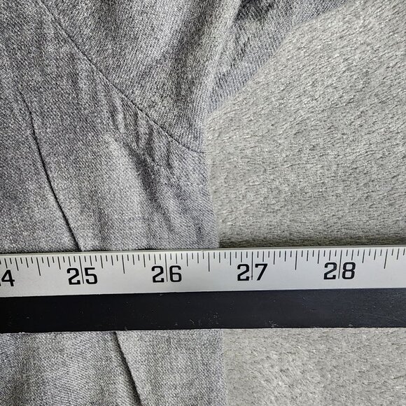 Mens Gray Roundtree & Yorke Shirt Button Down Long Sleeve 100% Cotton Size XL - Picture 5 of 7